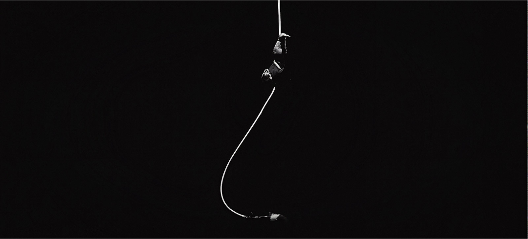 Rope Artist Silhouette